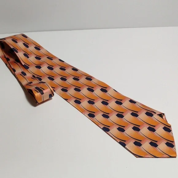 🔥🔥🔥Ferucci All Silk Tie Handmade Beautiful Vibrant Colors - Picture 3 of 8